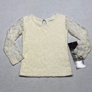 NWT Mustard Pie lace top